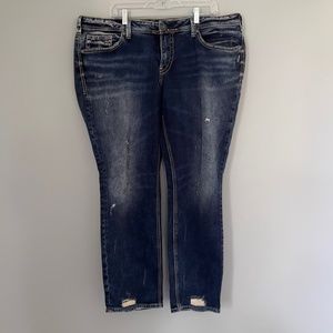 Silver Jeans Co. Sam Boyfriend Jeans 18